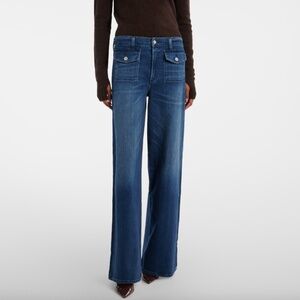 Citizens of Humanity Raven Patch Pocket Wide Leg Jeans Regency